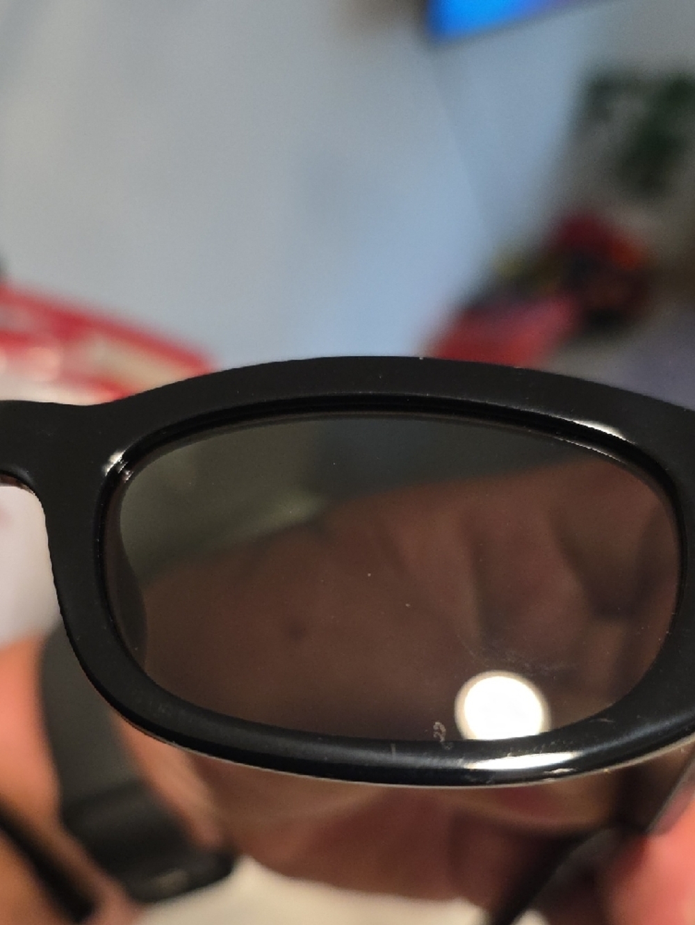 Gucci Black Frame Sunglasses with Dark Green Lenses GG2068SA - Picture 6 of 13